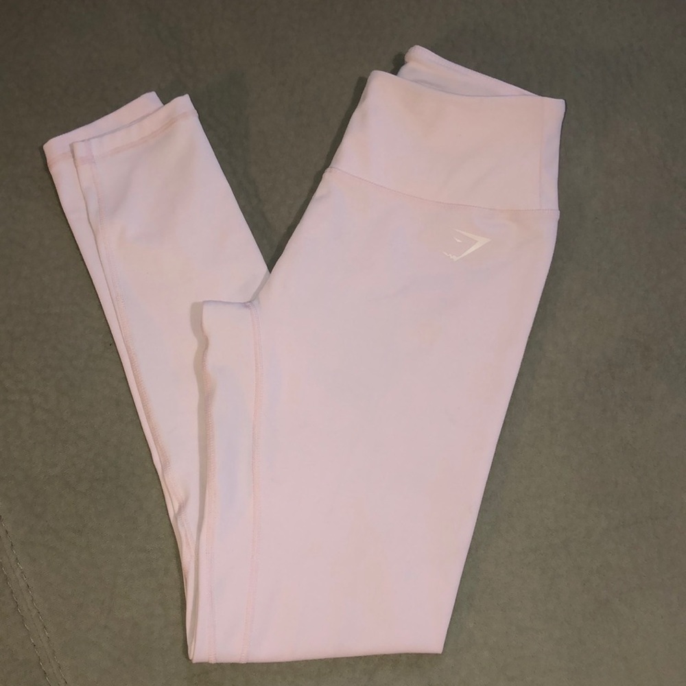 Gymshark light pink leggings